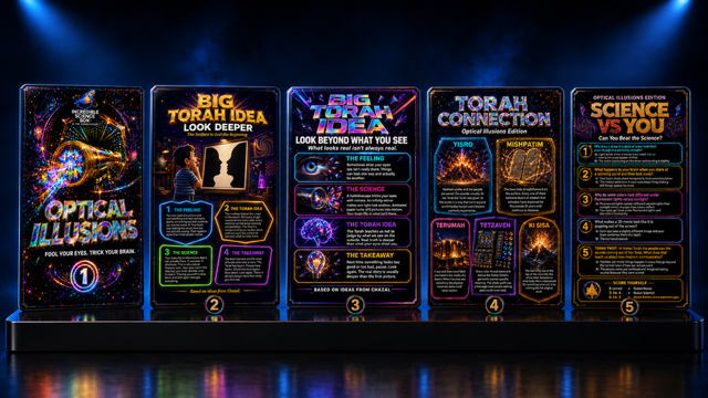 Five holographic foil collector cards for this box