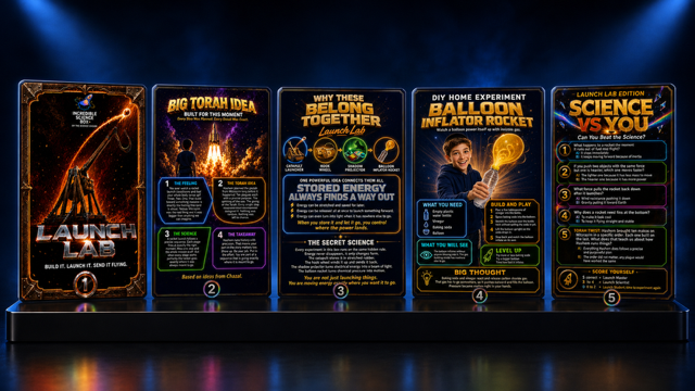 Five holographic foil collector cards for this box
