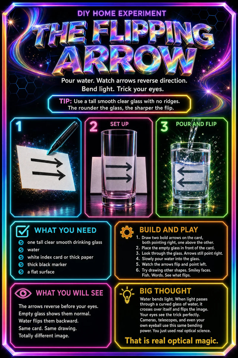 the flipping arrow